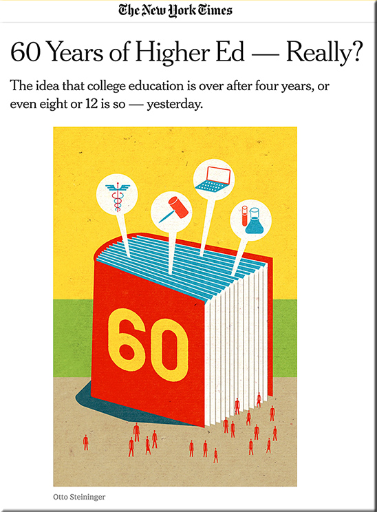 60 years of higher ed --really?