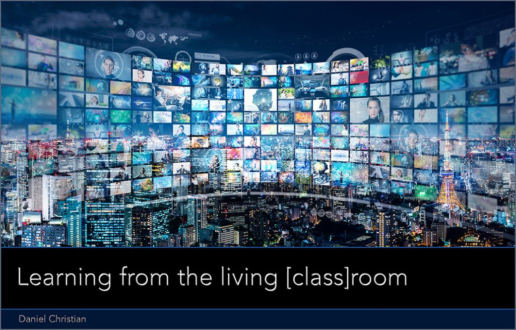 Learning from the living class room -- a next generation, global learning platform is needed ASAP