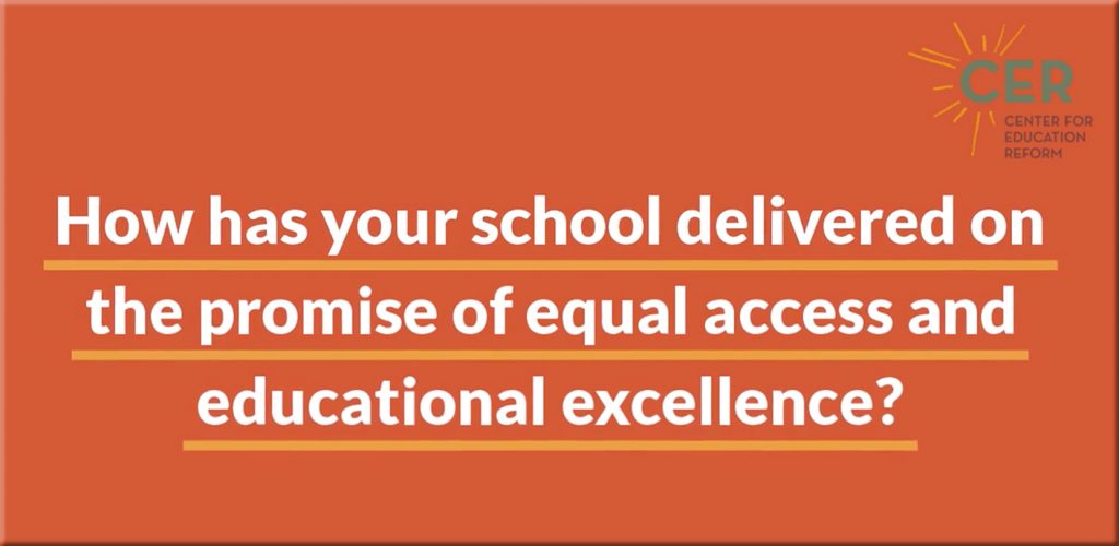 “How has your school delivered on the promise of equal access and educational excellence, particularly during these challenging times?”