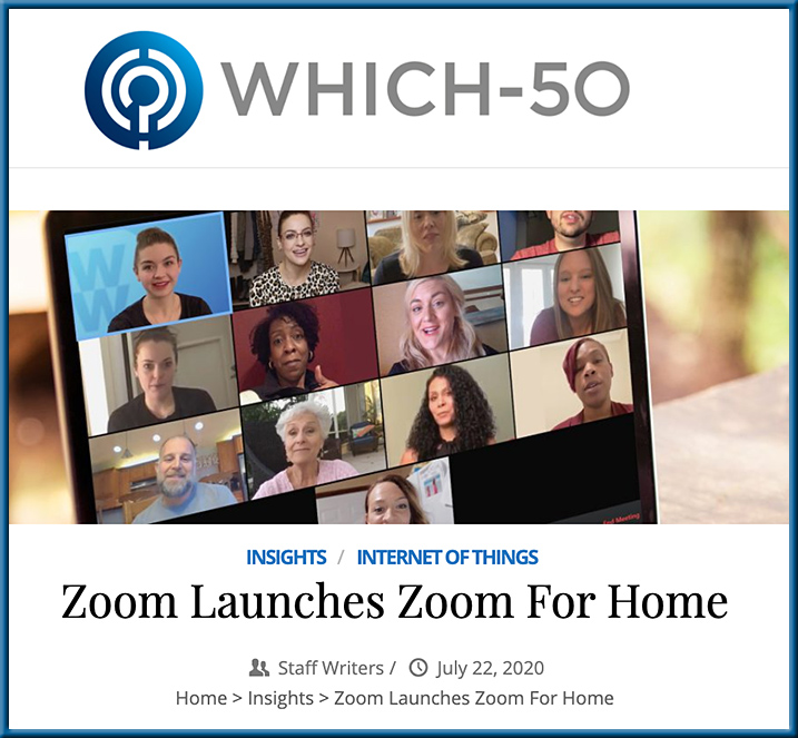 Zoom Launches Zoom for Home