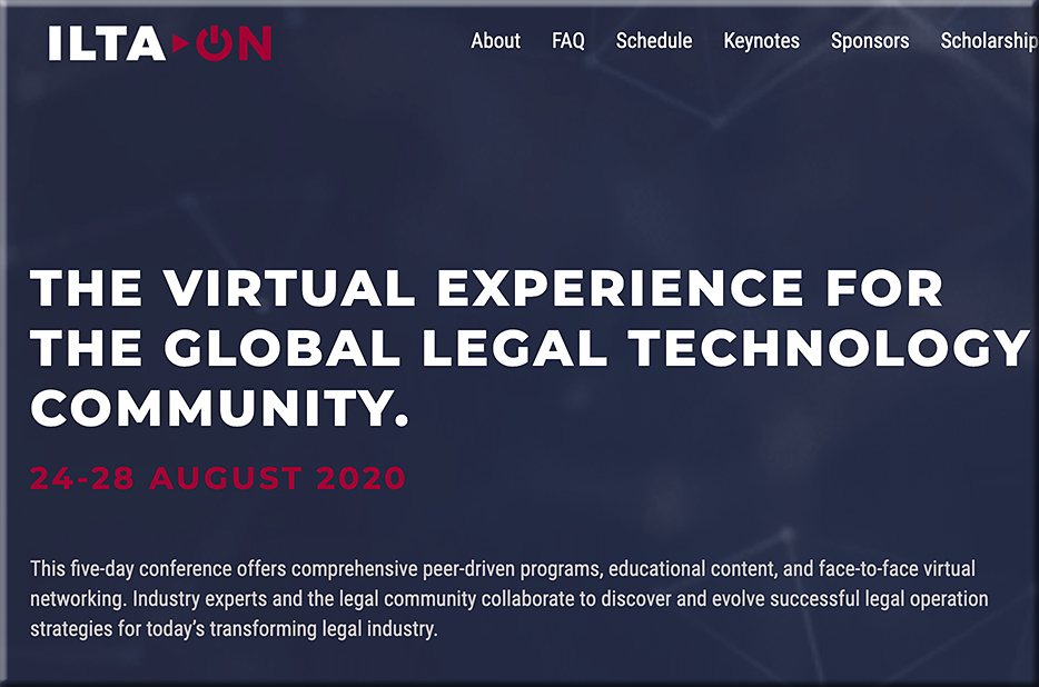 ILTA > ON Legal Tech Conference