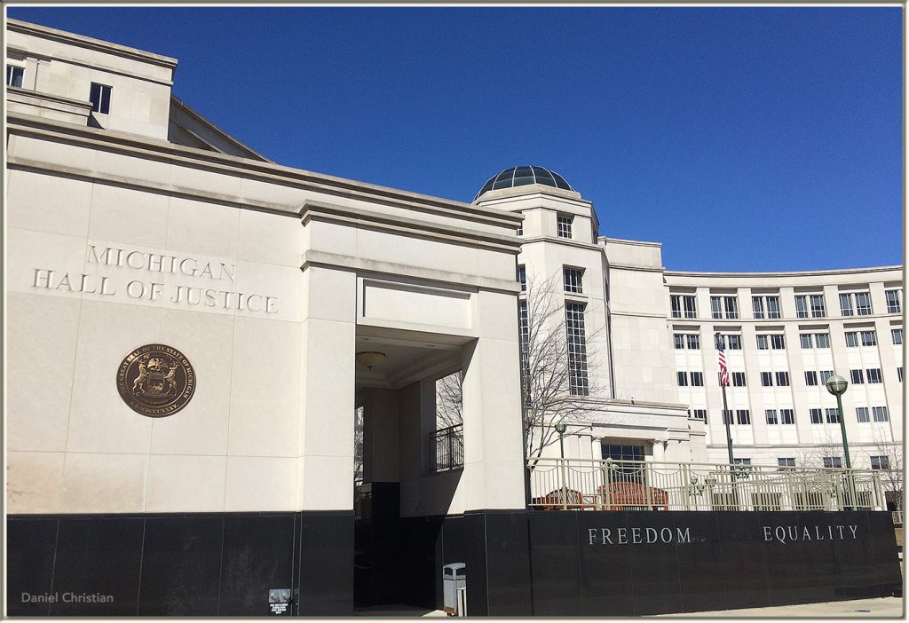 Michigan's Hall of Justice -- Freedom and Equality