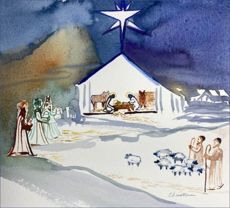 Merry Christmas! Emmanuel -- God with us!