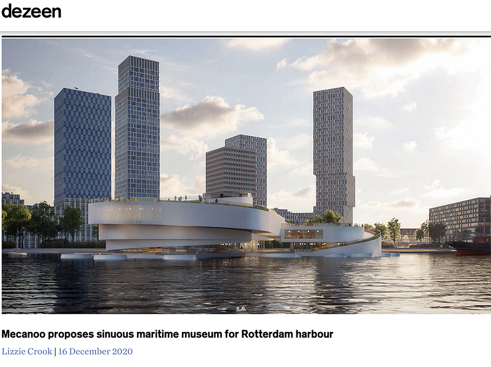 A proposed building for the Rotterdam Harbour