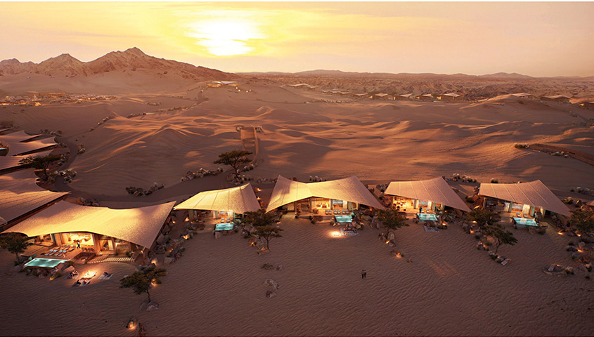 Foster Partners Southern Dunes Hotel in Saudi Arabia -- the Red Sea Project