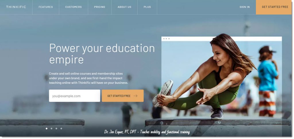 thinkific.com -- an online learning platform