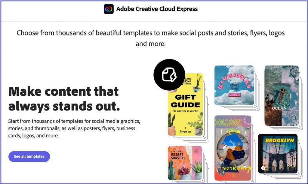 Adobe Creative Cloud Express