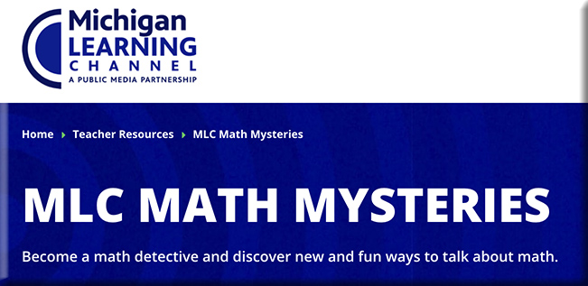 Check out the public media resources in your state -- Michigan has math as one of their topics on their Learning Channel