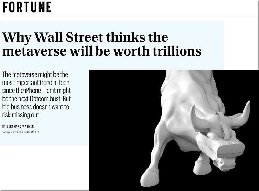 Why Wall Street thinks the metaverse will be worth trillions