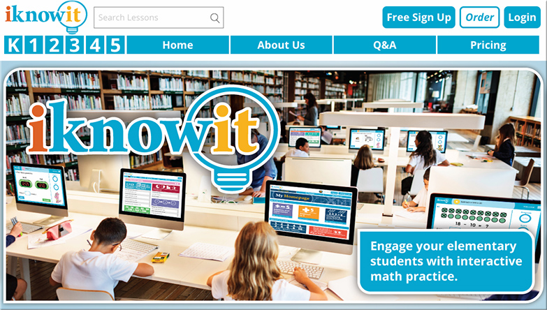 i know it dot com -- engage your elementary students with interactive math practice