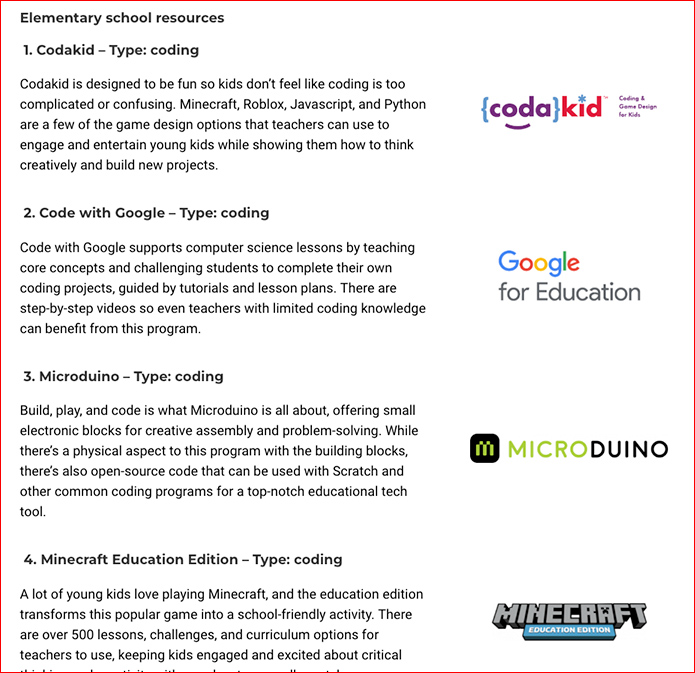 45 Next Generation Learning Tools That Kids Will Love