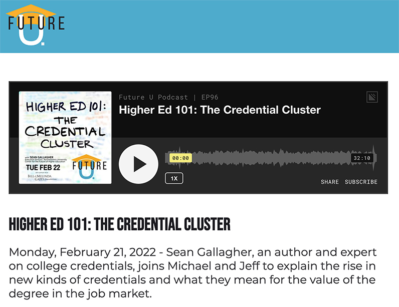 Higher Ed 101: The Credential Cluster