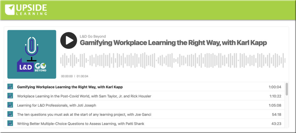 Gamifying Workplace Learning the Right Way, with Karl Kapp -- by Amit Garg