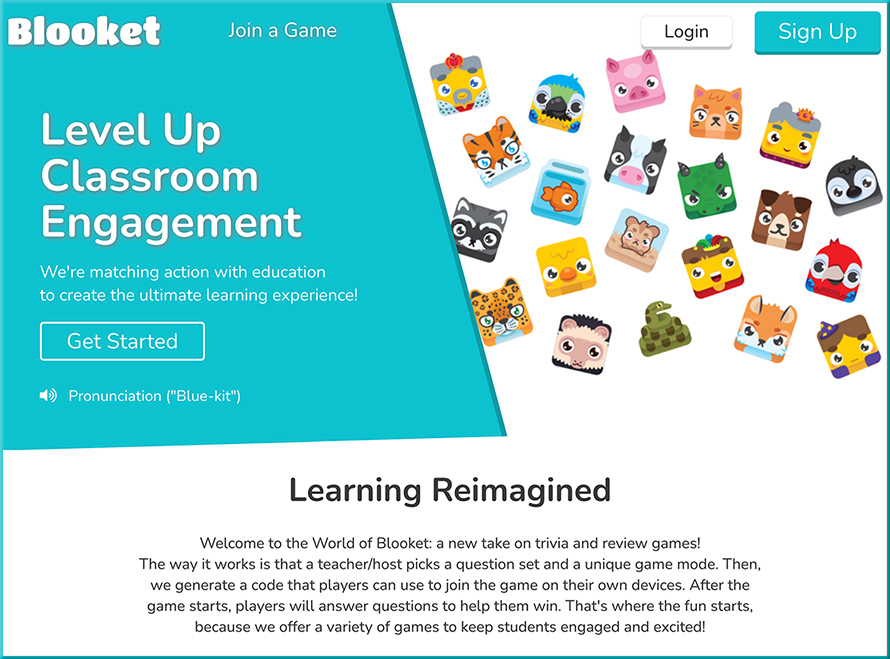 Level up classroom engagement with Blooket -- online-based games that are fun and engaging for younger students