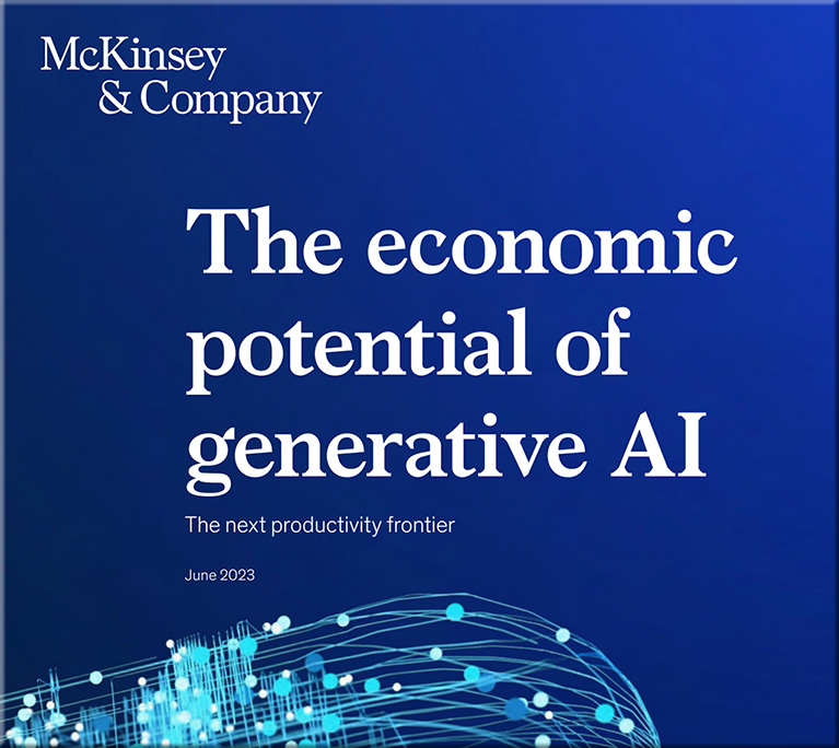 The economic potential of generative AI -- from McKinsey & Co