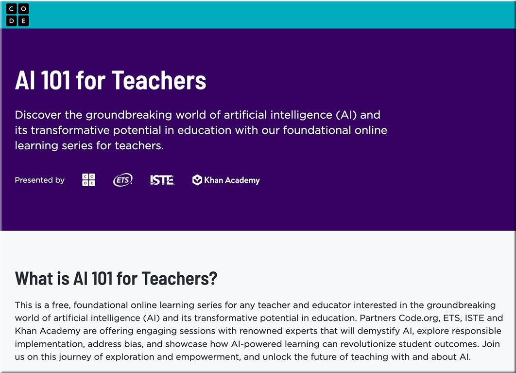 AI 101 for Teachers