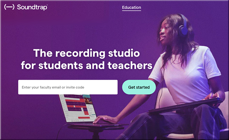 soundtrap.com -- the recording studio for students and teachers