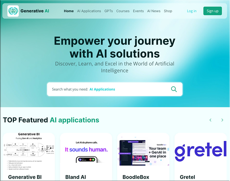 Empower your journey with AI solutions. Discover, Learn, and Excel in the World of Artificial Intelligence