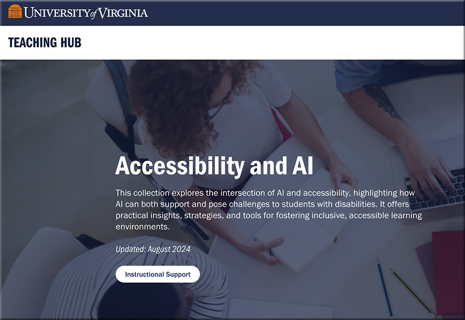 Accessibility and AI 