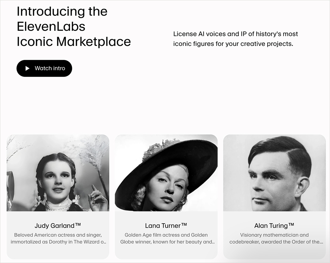 ElevenLabs just launched a voice marketplace