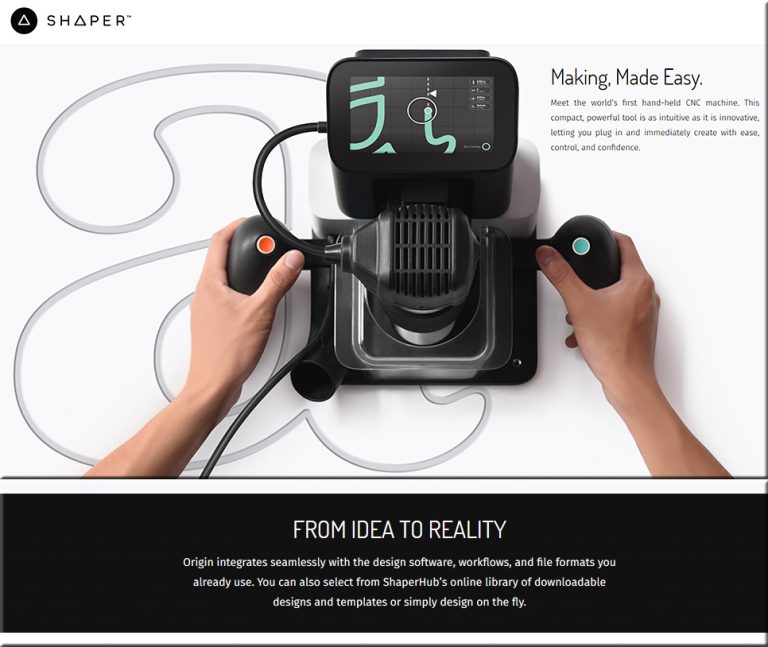 For makerspaces out there, check out the Shaper Origin product!